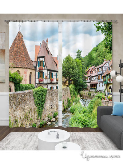 Фотошторы "Кайзерсберг", 145*260 см, 2 шт. Сирень, цвет мультиколор