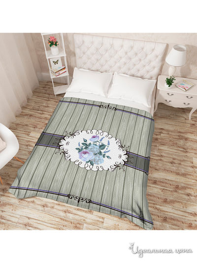 Покрывало "Цветок удачи", Евро Сирень, цвет мультиколор