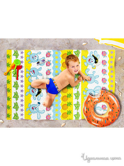 Пляжное покрывало, 90*140 см Сирень, цвет мультиколор