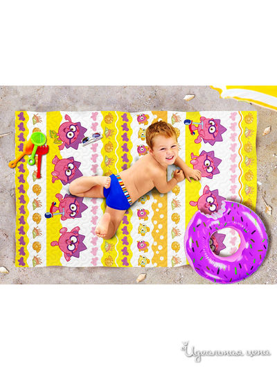 Пляжное покрывало, 90*140 см Сирень, цвет мультиколор