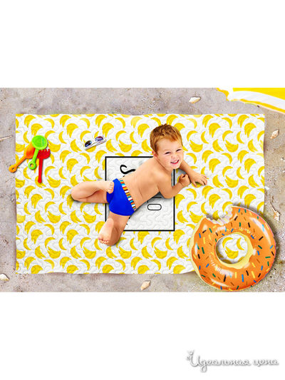 Пляжное покрывало, 90*140 см Сирень, цвет мультиколор