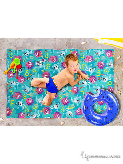 Пляжное покрывало, 90*140 см Сирень, цвет мультиколор