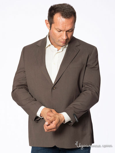 Пиджак C. Comberti, цвет коричневый