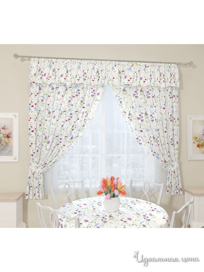 Фотошторы  "Элли", 145*180 см, 2 шт Сирень, цвет сиреневый