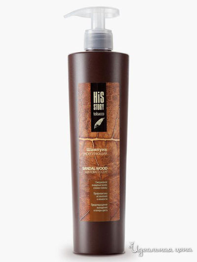Шампунь для волос укрепляющий Sandal Wood with Tobacco Leaf, 500 мл, Premium