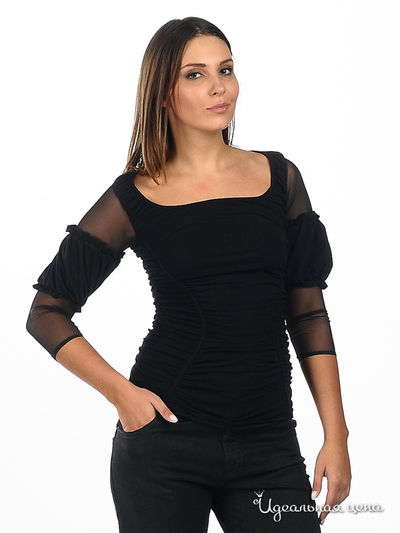 Блузка Galliano&Cavali, цвет цвет черный