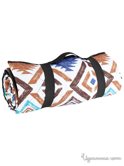 Плед для пикника "Этнические узоры", 140*170 см Сирень, цвет Мультиколор