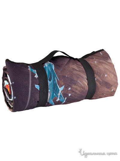 Плед для пикника "Бурый медведь", 140*170 см Сирень