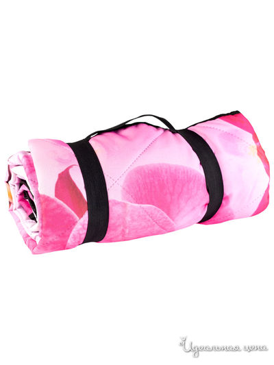 Плед для пикника "Орхидеи", 140*170 см Сирень