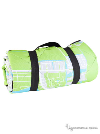 Плед для пикника "Карта", 140*170 см Сирень