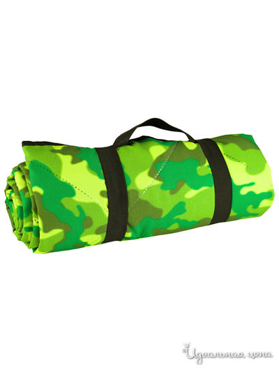 Плед для пикника "Зеленый камуфляж", 140*170 см Сирень