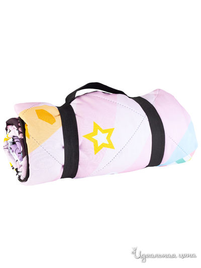 Плед для пикника "Queen 1st  birthday", 140*170 см Сирень