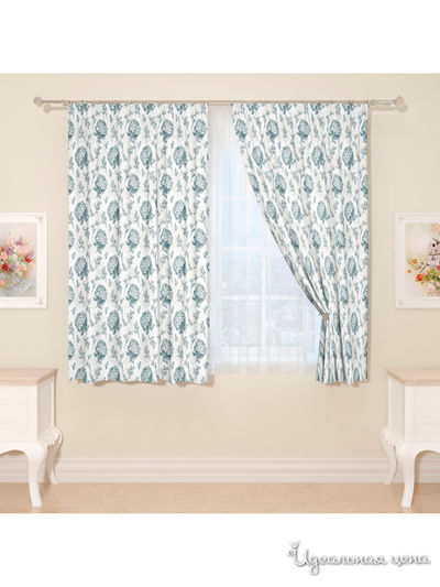 Фотошторы "Свежесть", 145*160 см, 2 шт Сирень, цвет мультиколор