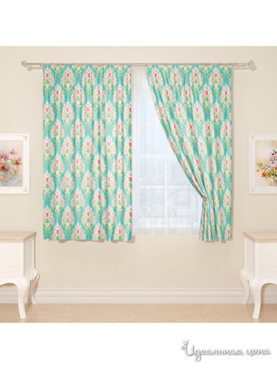 Фотошторы "Ронелли", 145*160 см, 2 шт Сирень, цвет мультиколор