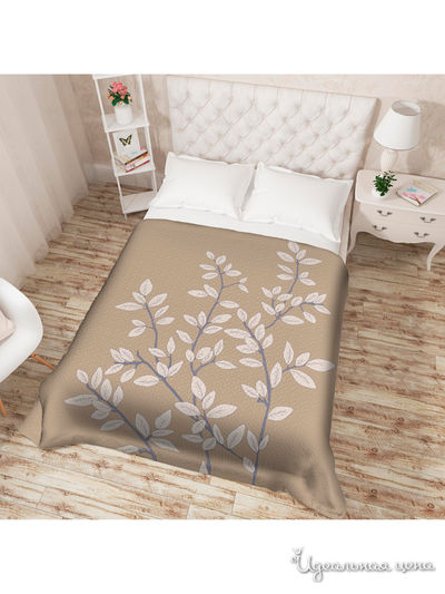 Покрывало стеганое "Глория", Евро Сирень, цвет мультиколор