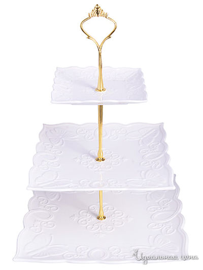 Конфетница 3-х ярусная Loraine