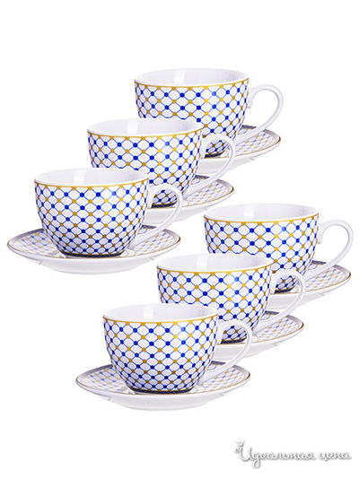 Чайный набор, 12 предметов Loraine