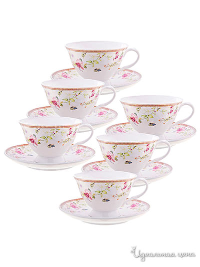 Чайный набор, 12 предметов Loraine