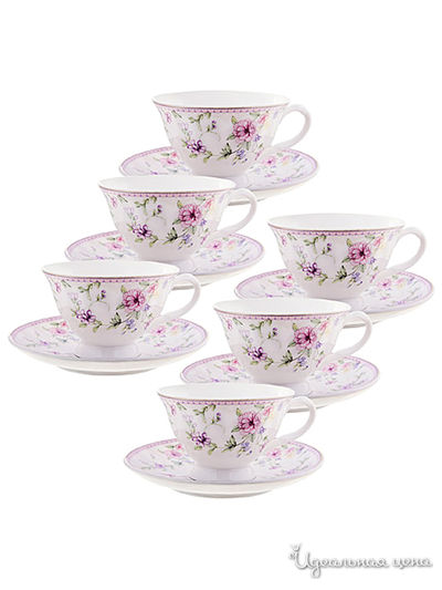 Чайный набор, 12 предметов Loraine