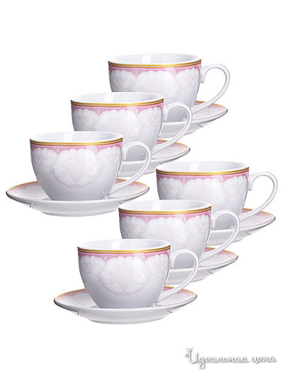 Чайный набор, 12 предметов Loraine