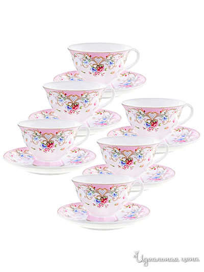 Чайный набор, 12 предметов Loraine