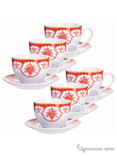 Чайный набор, 12 предметов Loraine