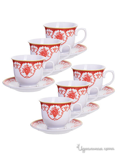 Чайный набор, 12 предметов Loraine