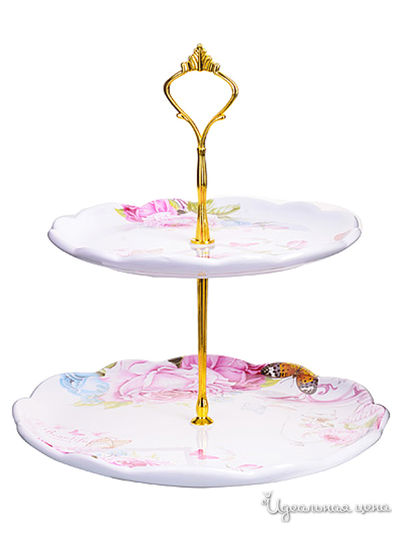 Конфетница 2-х ярусная Loraine