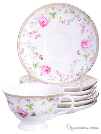 Чайный набор, 12 предметов Loraine
