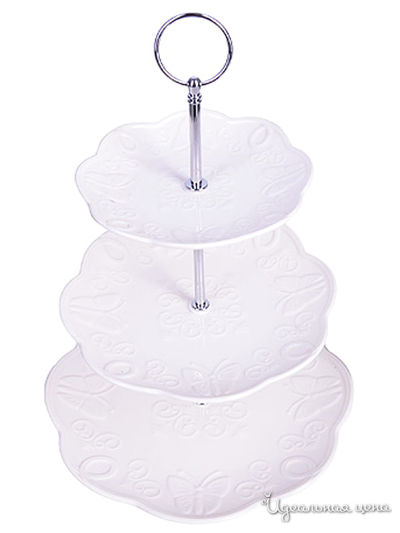 Конфетница 3-х ярусная Loraine