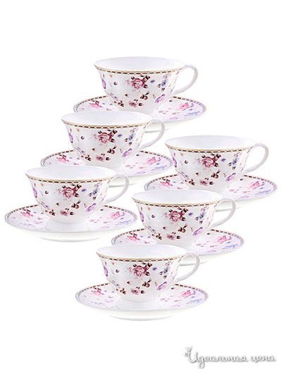 Чайный набор, 12 предметов Loraine