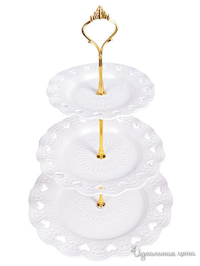 Конфетница 3-х ярусная Loraine