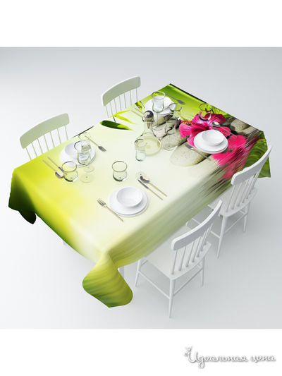 Скатерть "Фен-шуй", 145*220 см Сирень, цвет мультиколор