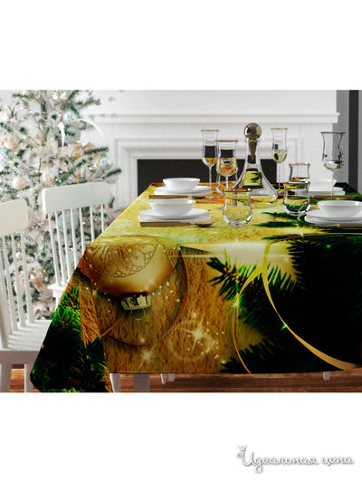 Скатерть "Волшебное мгновение", 145*220 см Сирень, цвет мультиколор