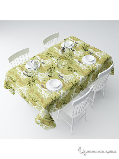 Скатерть "Олива", 145*220 см Сирень, цвет мультиколор