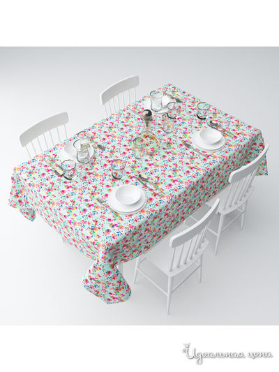 Скатерть "Виаленсия", 145*120 см Сирень, цвет мультиколор