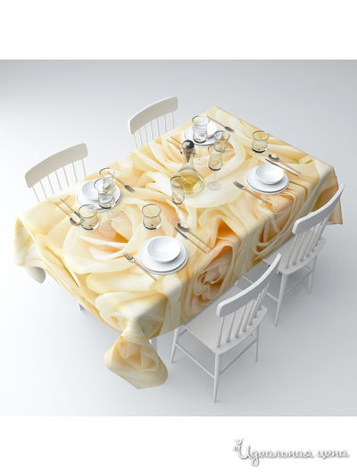 Скатерть "Нежность", 145*120 см Сирень, цвет мультиколор