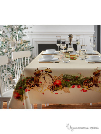 Скатерть "Пять минут", 145*220 см Сирень, цвет мультиколор