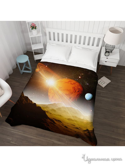 Покрывало "Сатурн", Евро Сирень, цвет мультиколор