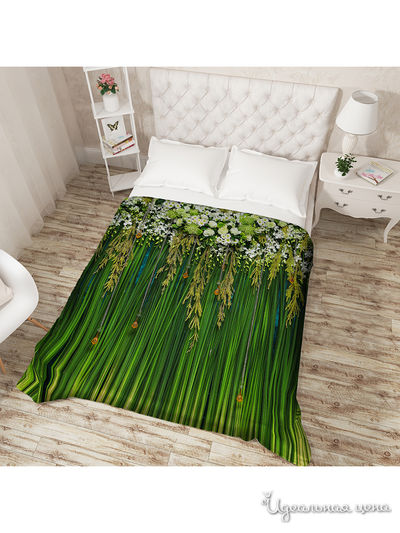 Покрывало "Бамбук", Евро Сирень, цвет мультиколор