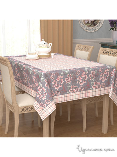 Скатерть, 145*220 см Сирень, цвет мультиколор