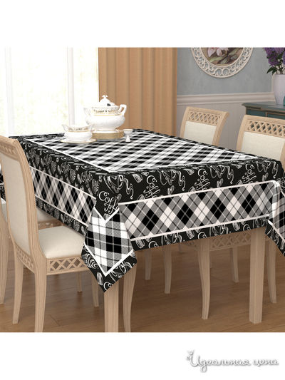 Скатерть, 145*220 см Сирень, цвет мультиколор