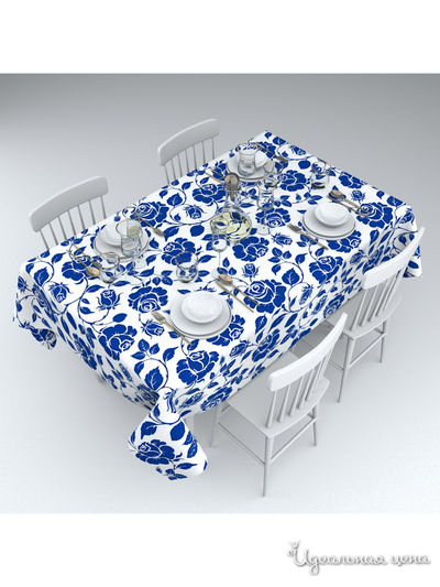 Скатерть "Ходиум", 145*120 см Сирень, цвет мультиколор