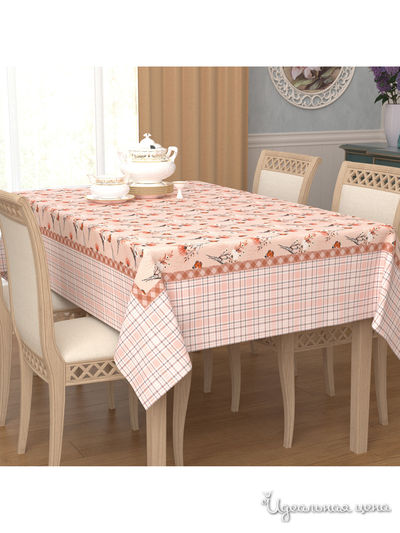 Скатерть, 145*220 см Сирень, цвет мультиколор