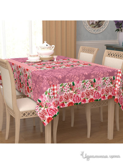 Скатерть, 145*220 см Сирень, цвет мультиколор