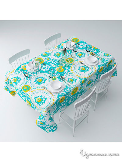 Скатерть "Гуддия", 145*220 см Сирень, цвет мультиколор