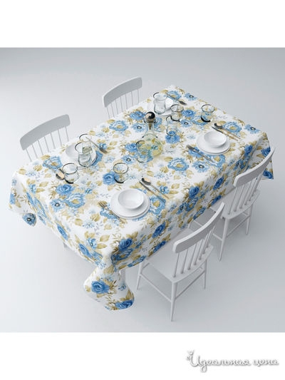 Скатерть "Виделия", 145*220 см Сирень, цвет мультиколор