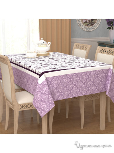 Скатерть, 145*120 см Сирень, цвет мультиколор