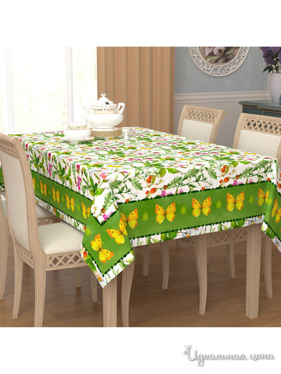 Скатерть, 145*220 см Сирень, цвет мультиколор