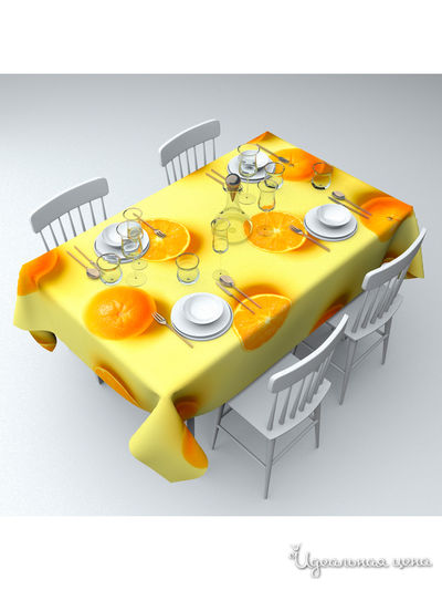 Скатерть "Витаминка", 145*120 см Сирень, цвет мультиколор